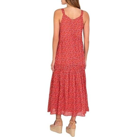 Joie Limited Edition Maxi Dress Tea Rose Sundress Size Small - Picture 2 of 9